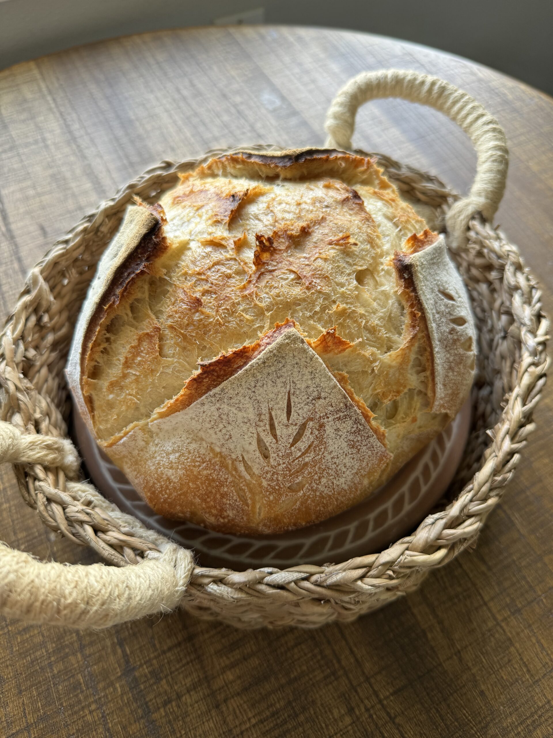 Overnight Sourdough Artisan Bread Recipe Easy No Scale