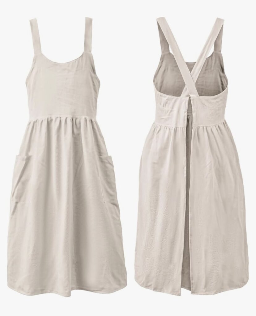 cotton/linen apron
